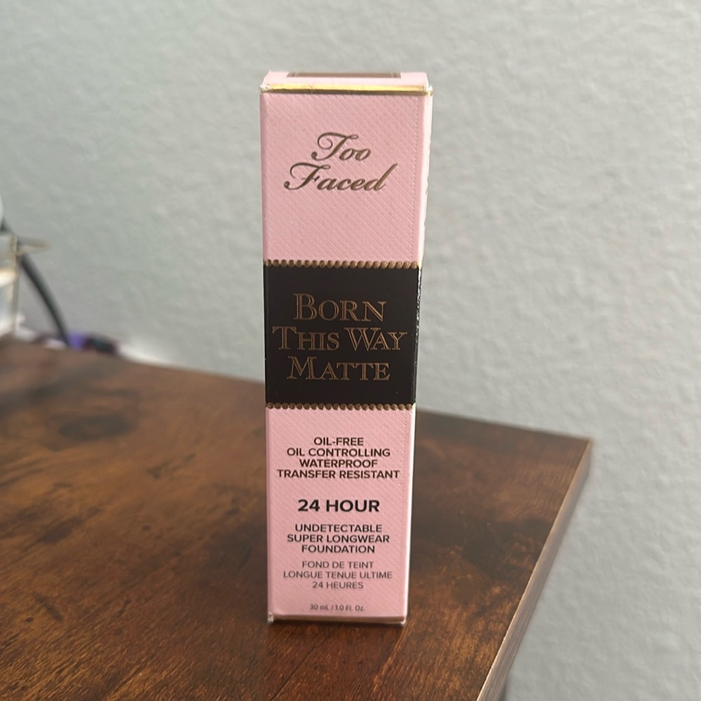 *NEW* Too Faced Born This Way Matte Foundation - Hazelnut